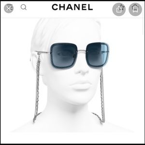 Chanel chain sunglasses
